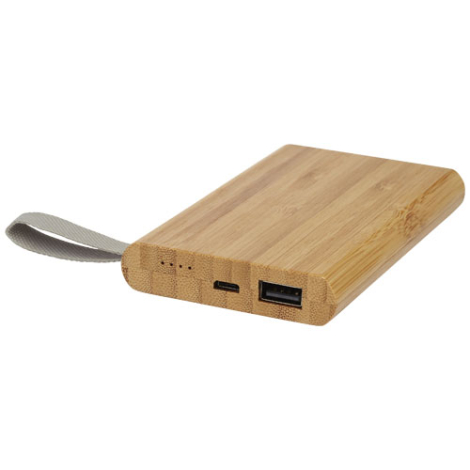 Batterie promotionnelle en bambou 5000 mAh Tulda