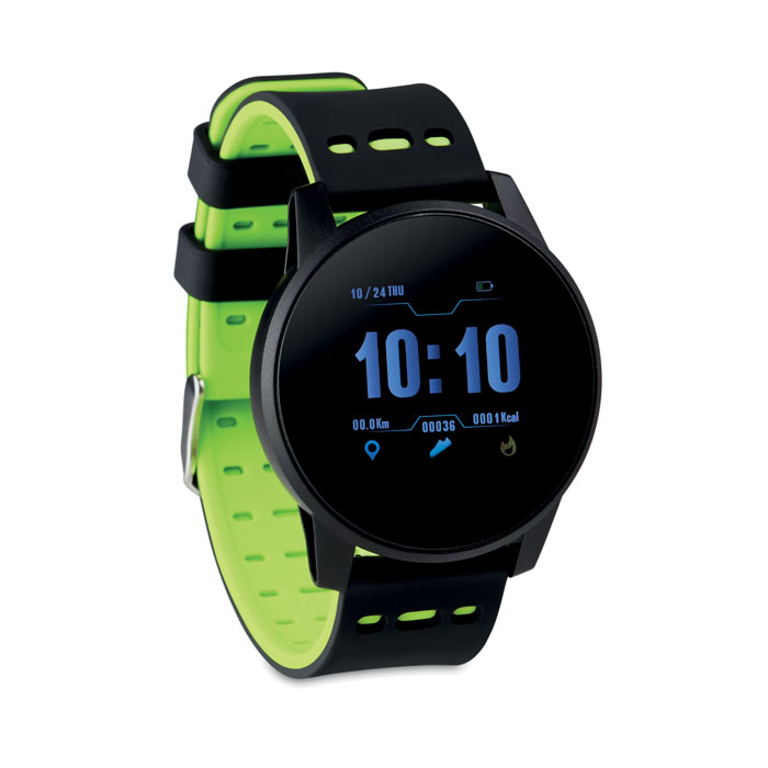 Montre de sport personnalisée TRAIN WATCH lime