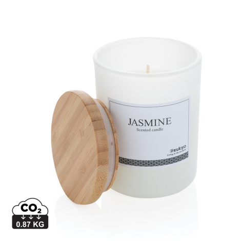 Bougie personnalisée parfum jasmin Ukiyo