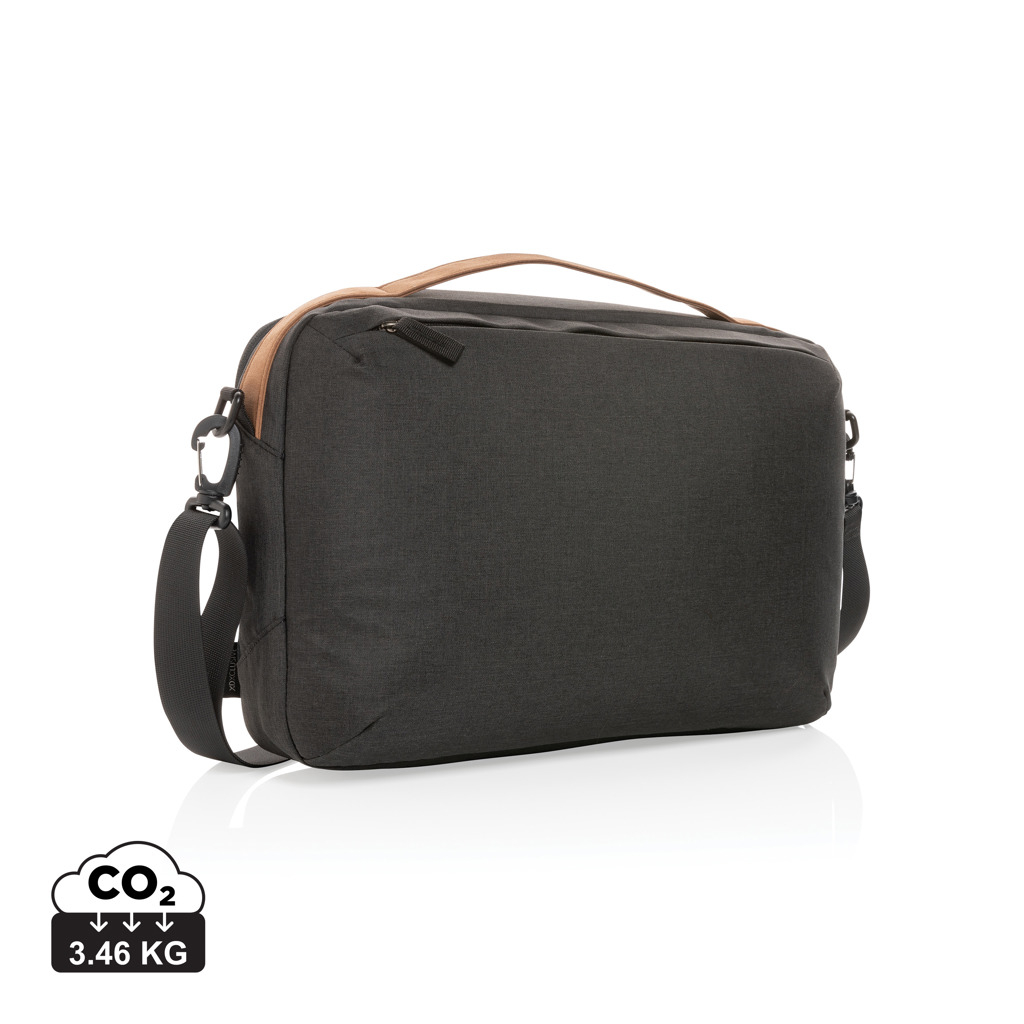 Sacoche ordinateur 15,6” publicitaire Impact Noir
