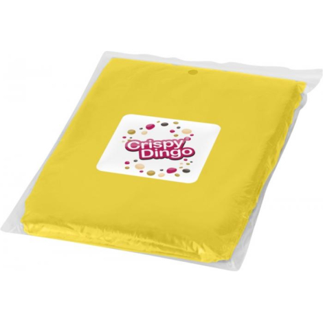 Poncho jetable avec pochette personnalisable Ziva