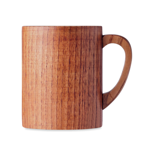 Mug publicitaire en bois de chêne 280 ml TRAVIS