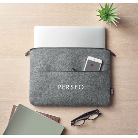 Pochette ordinateur portable rPET personnalisée TOPLO