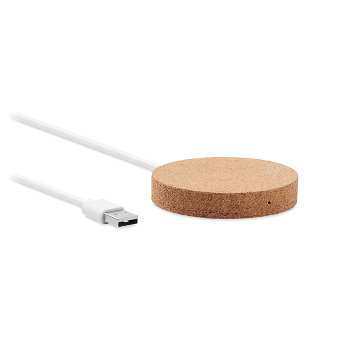 Chargeur sans fil publicitaire liège KOKE Beige