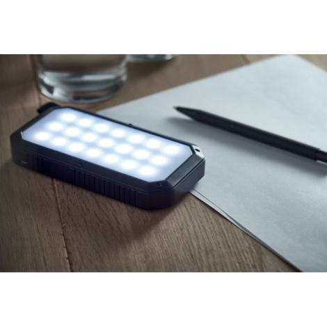 Chargeur portable solaire 8000 mAh publicitaire POWEREIGHT