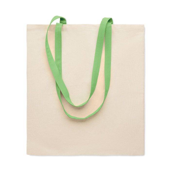 Sac à provisions publicitaire en coton 140g - ZEVRA lime