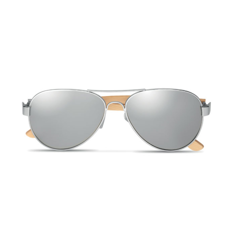 Lunettes de soleil publicitaires en bambou HONIARA