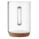Mug verre et liège publicitaire 400ml LISBO