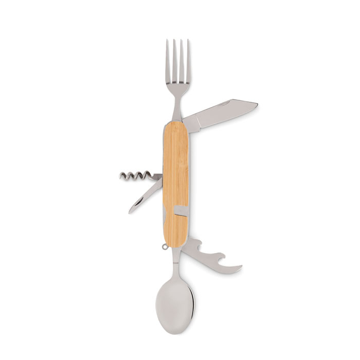 Couteau multifonctions publicitaire SUBETE Bois