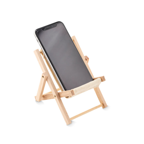 Support smartphone chaise longue publicitaire SILLITA