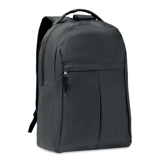 Sac à dos PET recyclé personnalisable SIENA Noir