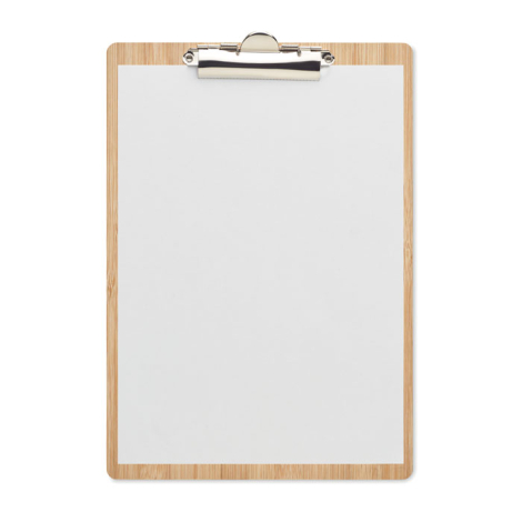 Clip board A4 en bambou personnalisable CLIPBO