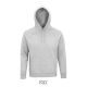 Hoodie unisexe coton bio rPET personnalisé 280g - STELLAR