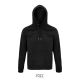 Hoodie unisexe coton bio rPET personnalisé 280g - STELLAR