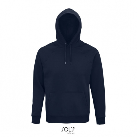 Hoodie unisexe coton bio rPET personnalisé 280g - STELLAR