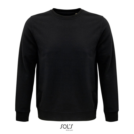 Sweat coton bio et rPET unisexe personnalisé 280g - COMET