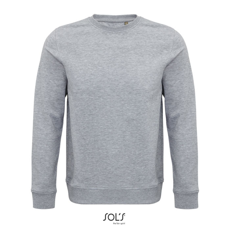 Sweat coton bio et rPET unisexe personnalisé 280g - COMET