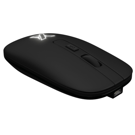 Souris sans fil publicitaire rechargeable