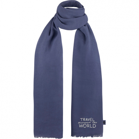 Foulard - Greta - personnalisable en coton recyclé