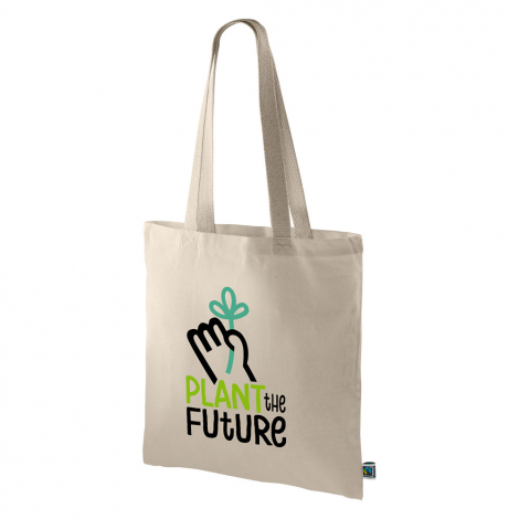 Tote bag publicitaire en coton Fair Trade 140gr SPLIT