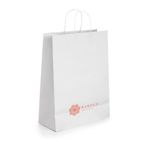 Sac papier kraft promotionnel 24x9x31 cm CABAZON
