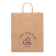 Sac personnalisable en papier kraft 32x11x41 cm TAYLA