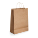 Sac papier kraft publicitaire 24x9x31 cm ELLEN