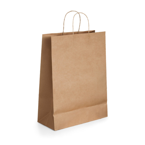 Sac personnalisable en papier kraft 32x11x41 cm TAYLA