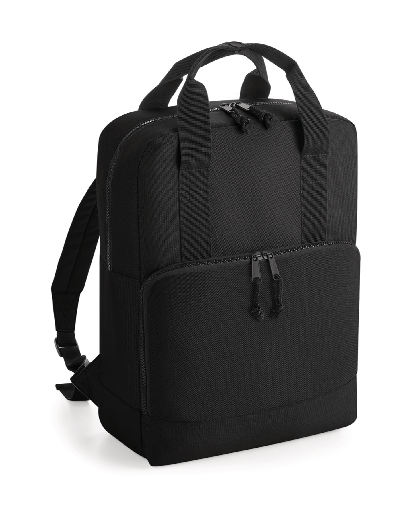 Sac à dos personnalisable polyester recyclé Noir