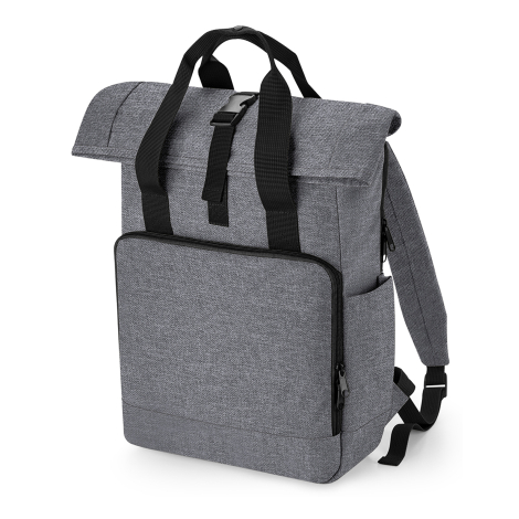 Sac à dos publicitaire fermeture Roll-Top ordinateur 15.6"