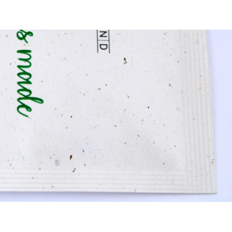 Sachet de graine promotionnel papier végétal 60x80 mm