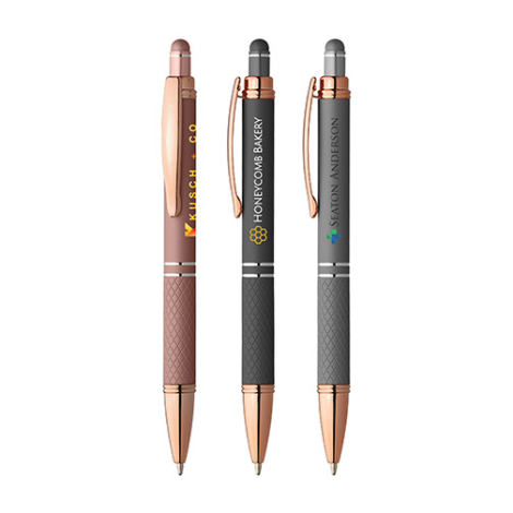 Stylo/stylet personnalisable - Softy rose gold