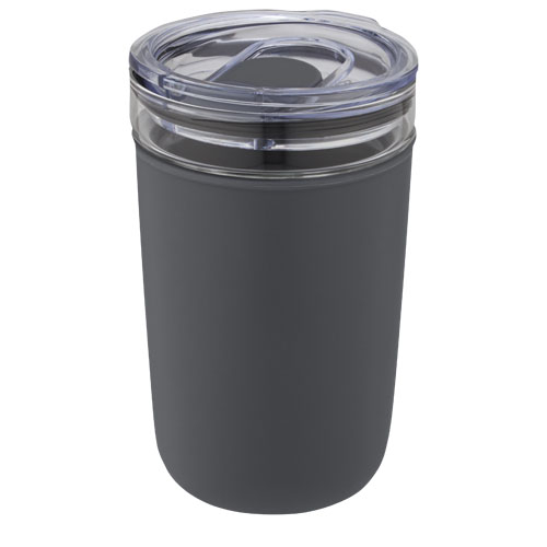 Gobelet en verre publicitaire 420 ml Bello Gris