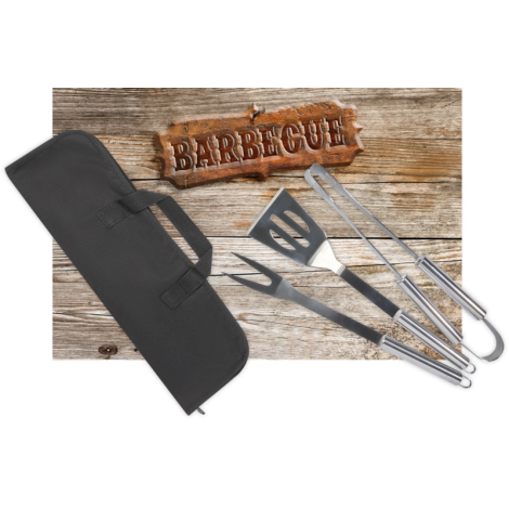 Ensemble à barbecue personnalisable 3 pièces Barcabo