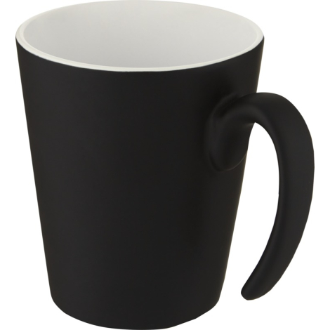 Mug en céramique publicitaire avec anse 360 ml Oli