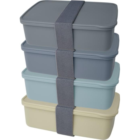 Boîte à lunch personnalisable plastique recyclé Dovi