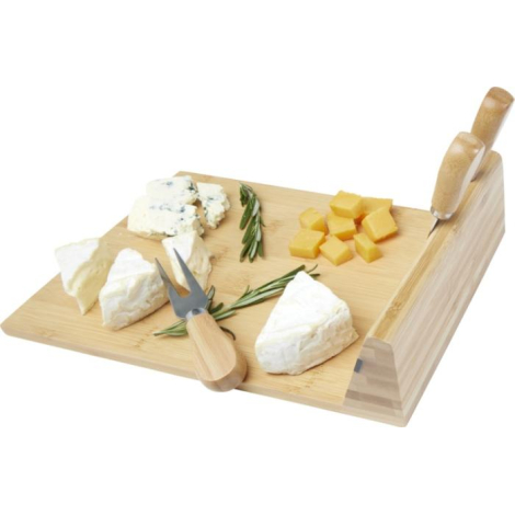 Planche à fromage personnalisée bambou Mancheg