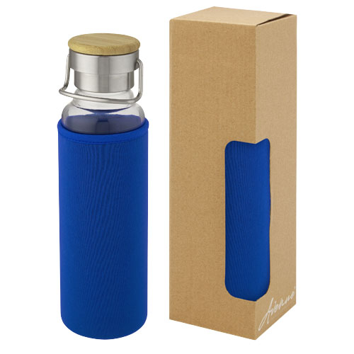 Bouteille personnalisée avec manchon 660 ml Thor Bleu