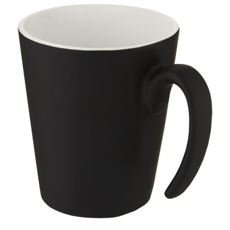 Mug en céramique publicitaire avec anse 360 ml Oli