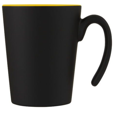 Mug en céramique publicitaire avec anse 360 ml Oli