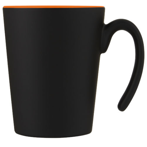 Mug en céramique publicitaire avec anse 360 ml Oli