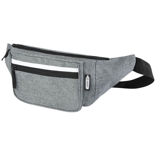Sac banane publicitaire en RPET Journey Gris