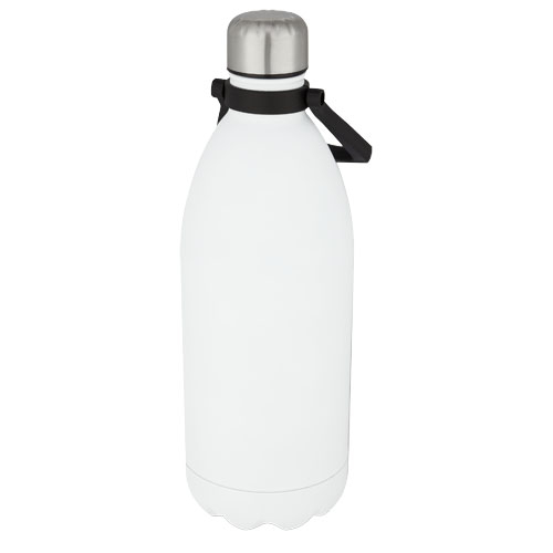 Bouteille isotherme publicitaire 1.6L Cove Blanc