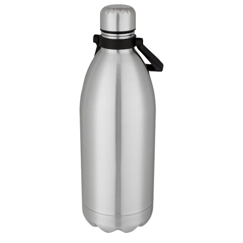 Bouteille isotherme publicitaire 1.6L Cove Argent