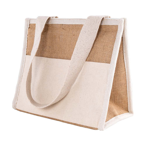 Sac isotherme personnalisé en jute - Malibu