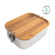 Lunch box personnalisée inox bambou - Papaya