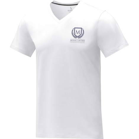 T-shirt personnalisé col V homme 160g - Somoto