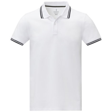 Polo tipping personnalisable homme 200g - Amarago