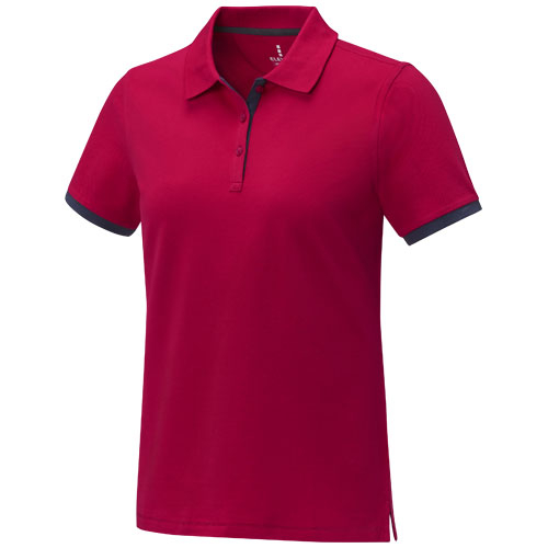 Polo personnalisé femme 200g - Morgan Rouge