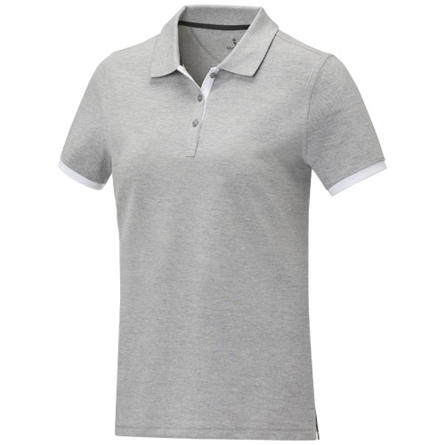 Polo personnalisé femme 200g - Morgan Gris